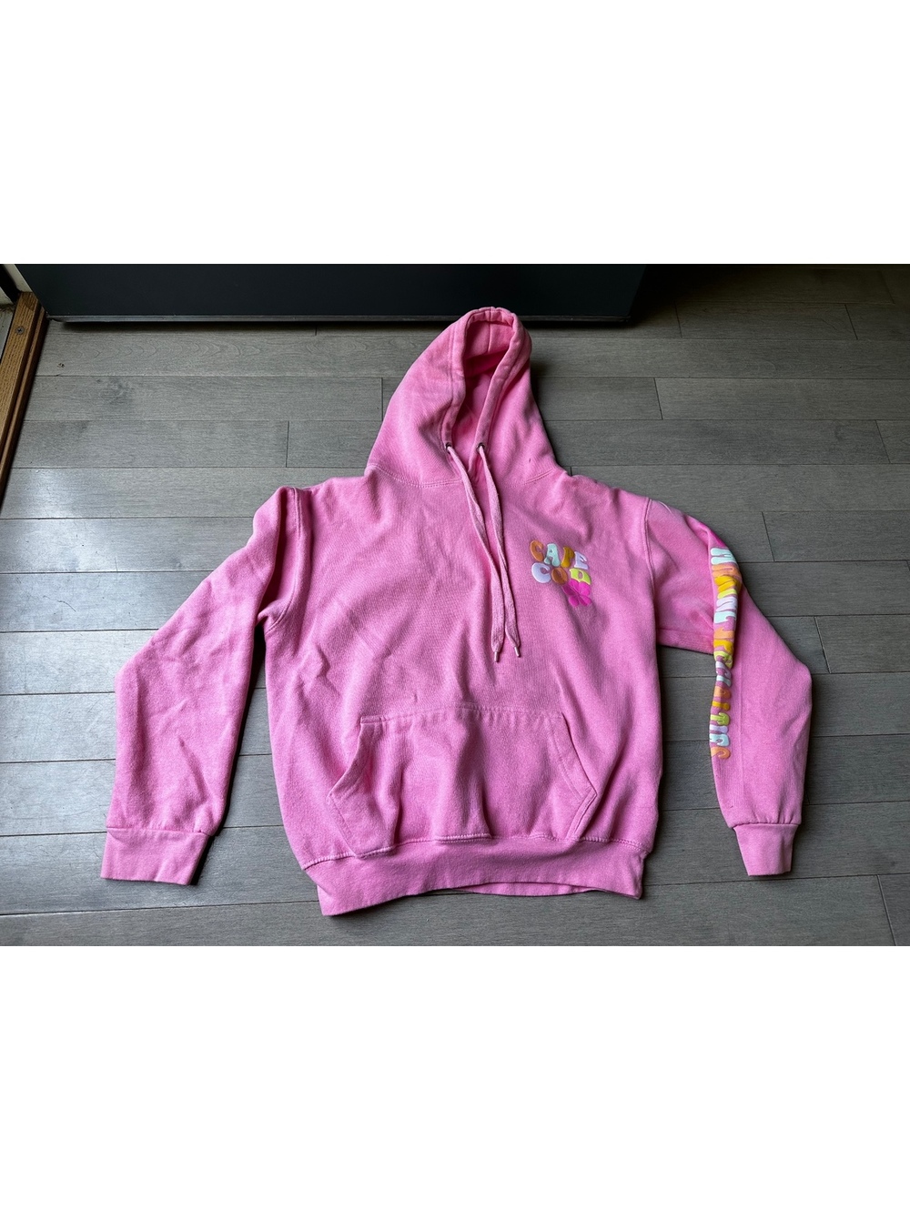 Women’s Popular Apparel Pink Cape Cod Marine Specialties Hoodie sweatshirt Med